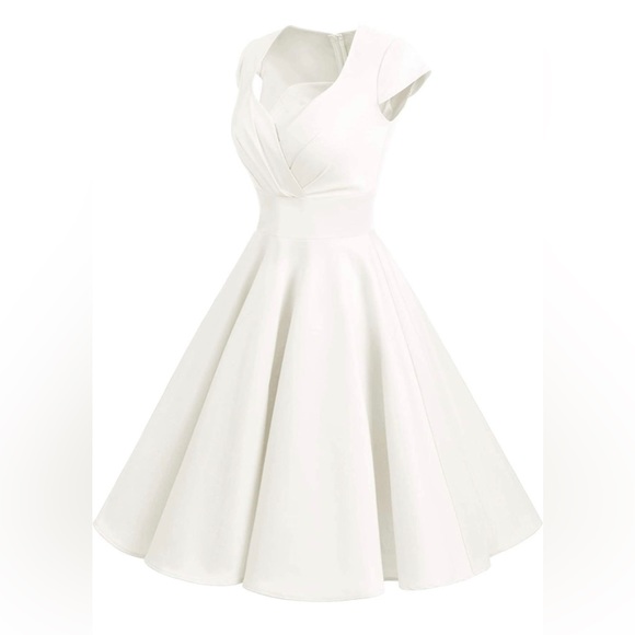 NWOT Bbonlinedress Women Short 1950s Retro Vintage Cocktail Party Swing Dresses - Picture 2 of 6